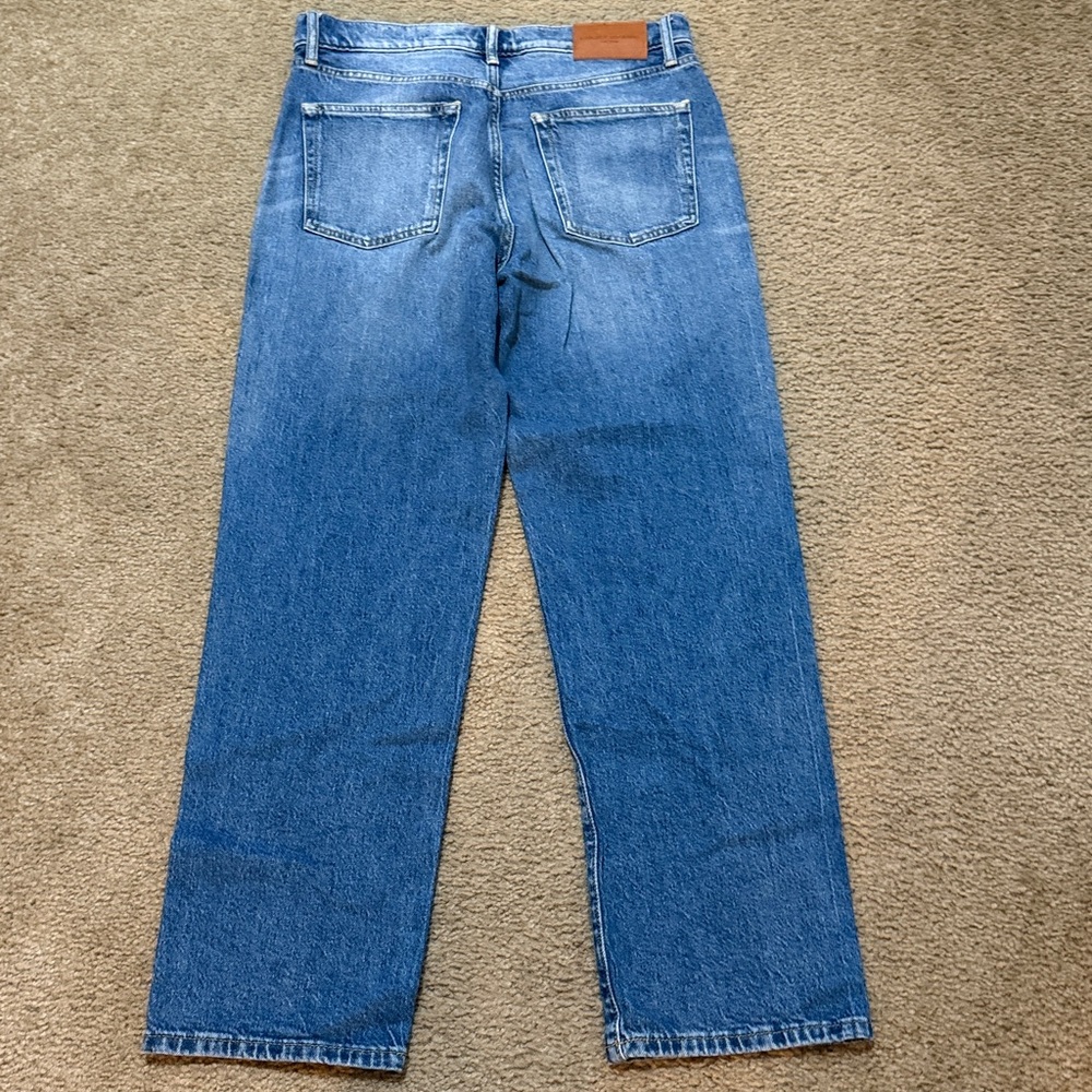 Lucky Brand Ladies Relaxed Fit Blue Jeans - Picture 7 of 9